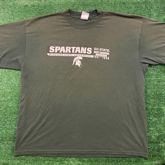 Michigan Spartans Vintage College Sports T-Shirt