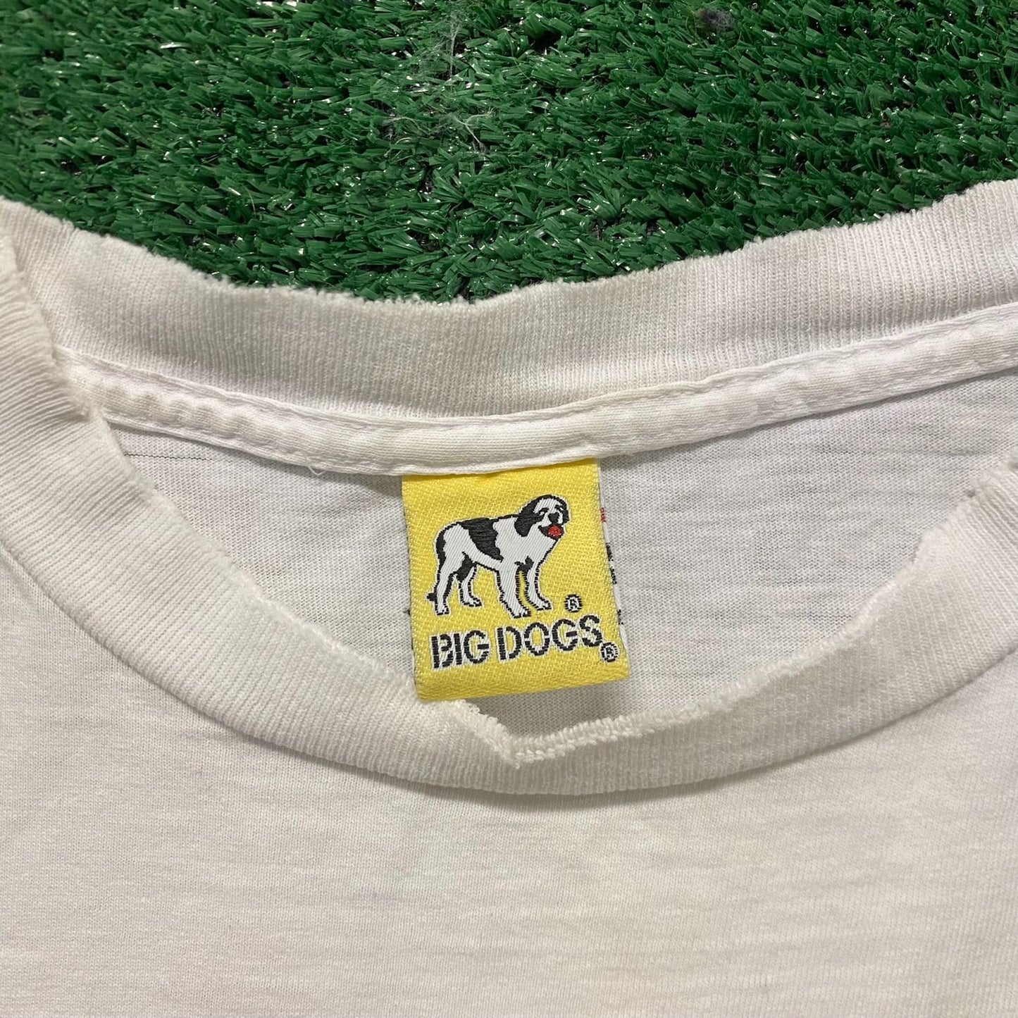 Big Dogs Baseball Vintage 90s Sports Humor Parody T-Shirt