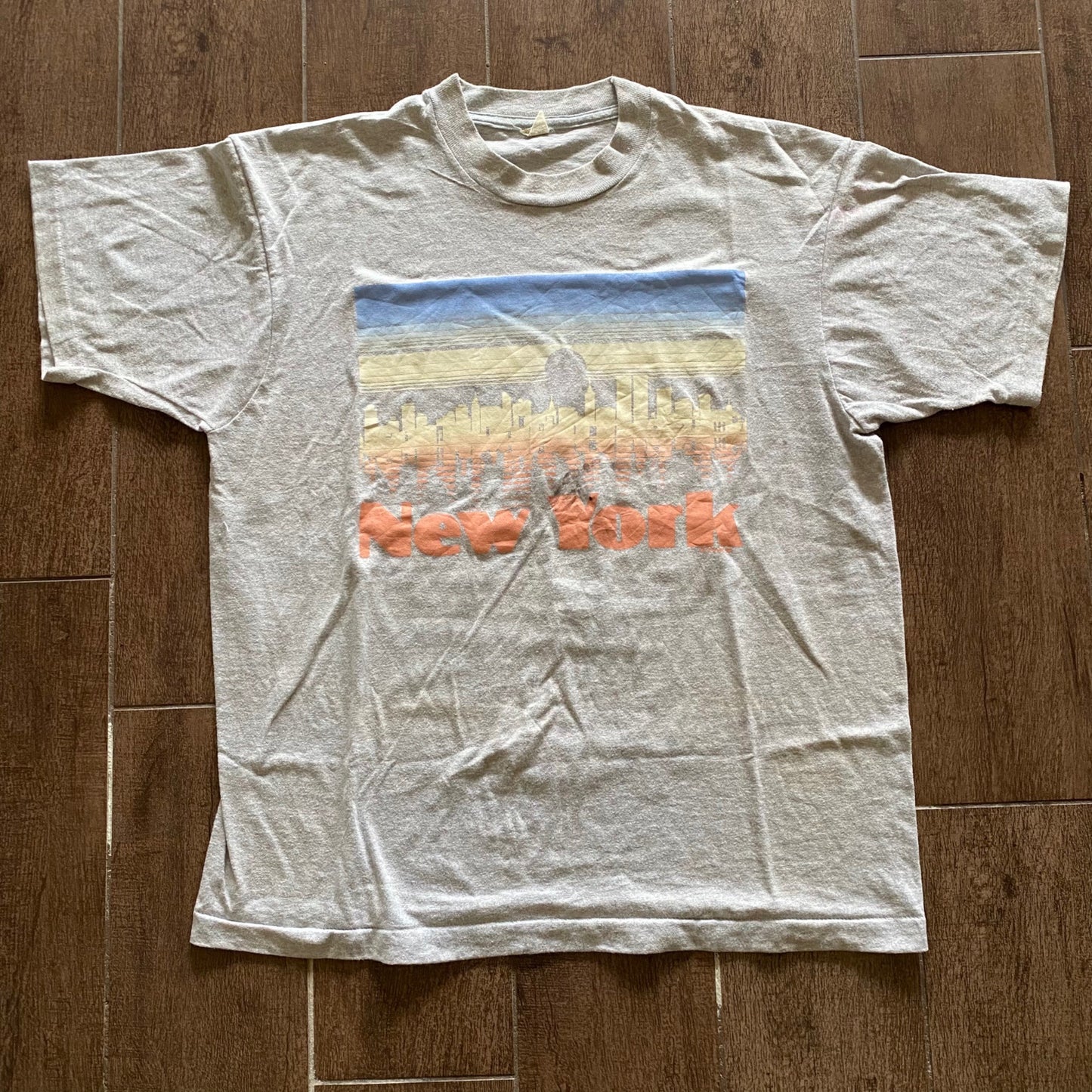 New York Skyline Vintage T-Shirt