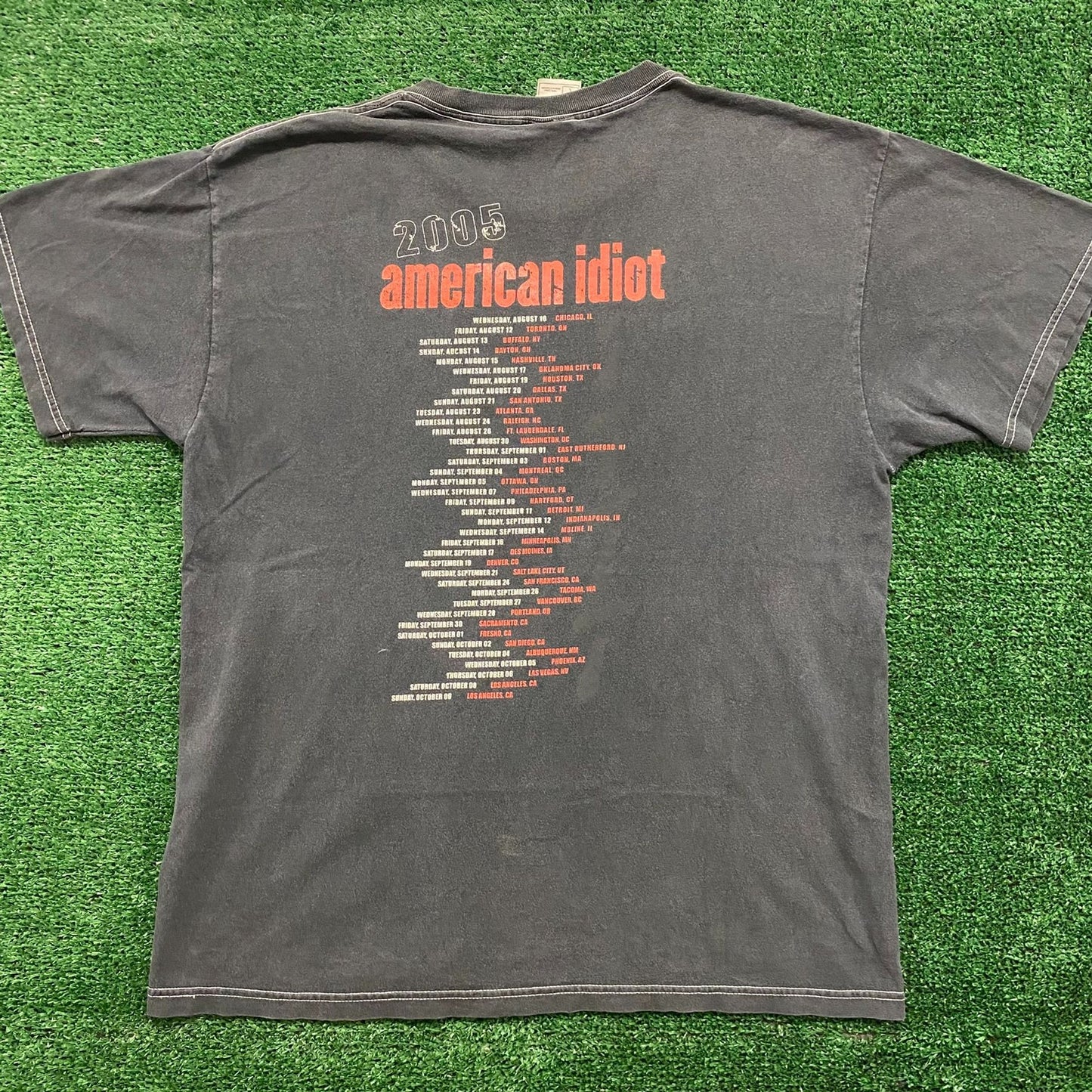 Green Day American Idiot Vintage Band T-Shirt