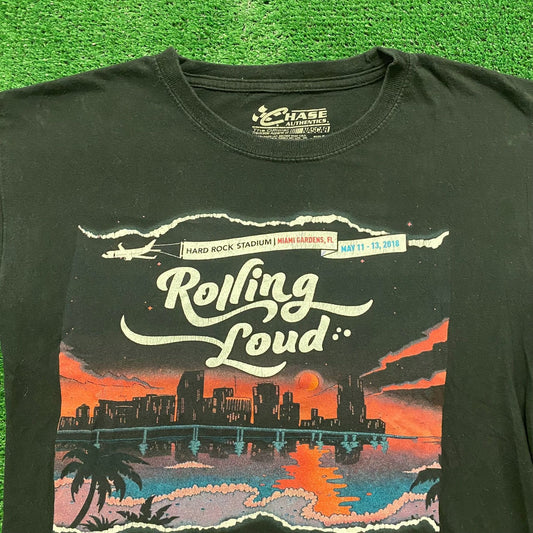Rolling Loud Vintage Rap Hip Hop T-Shirt