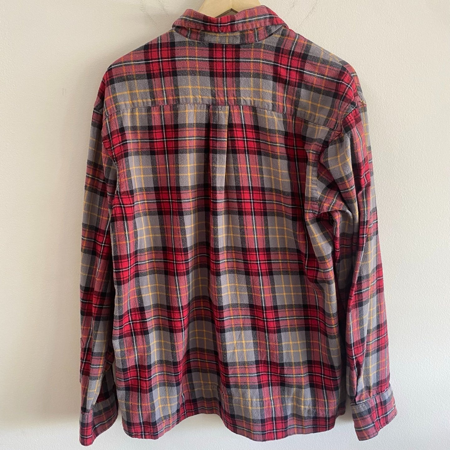 Arrow Plaid Flannel Shirt