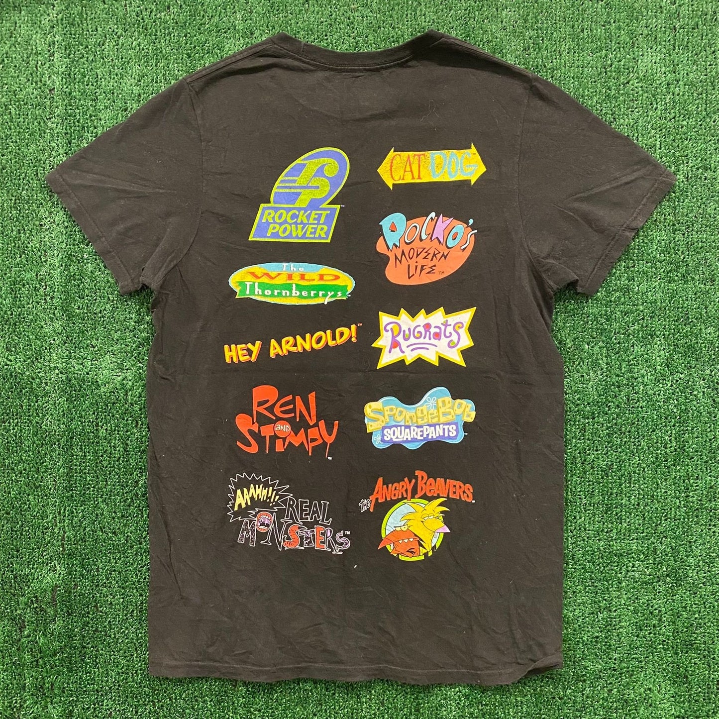 Nickelodeon Characters Vintage Cartoon T-Shirt