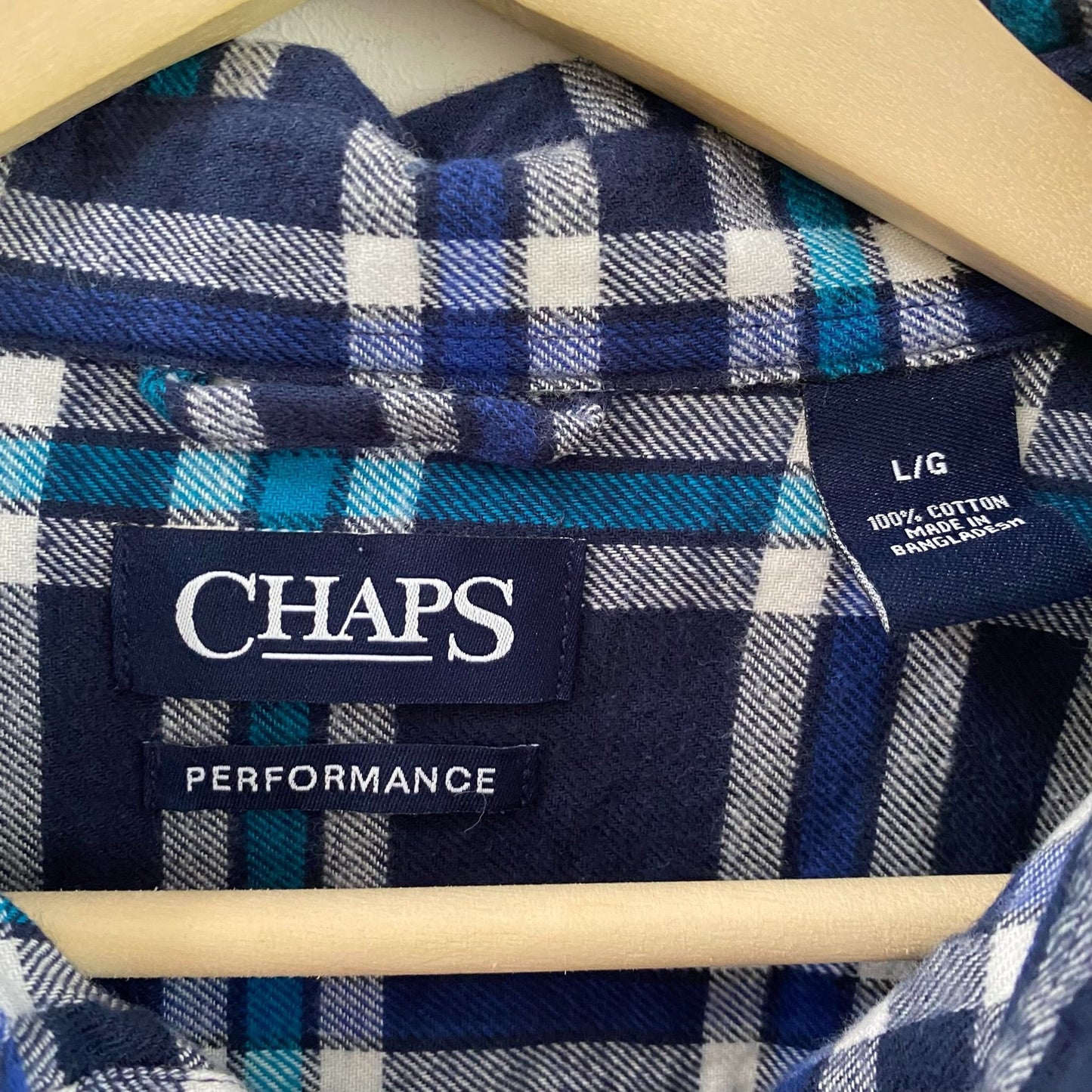 Chaps Ralph Lauren Plaid Flannel Shirt
