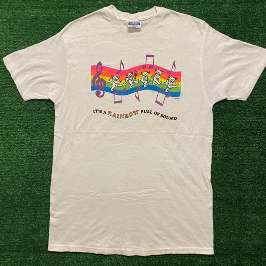 Grateful Dead Rainbow Vintage 90s Band T-Shirt