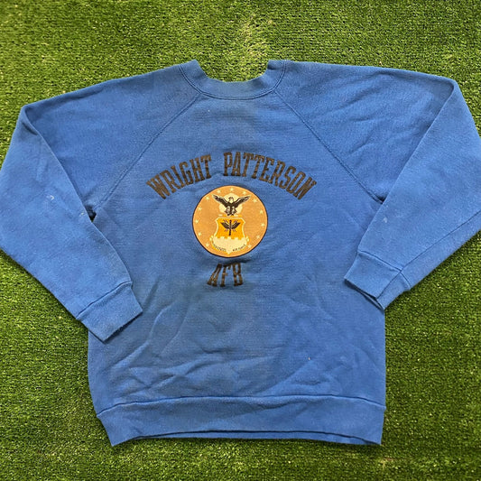Vintage 80s Essential Wright Patterson Air Force Base Sweatshirt