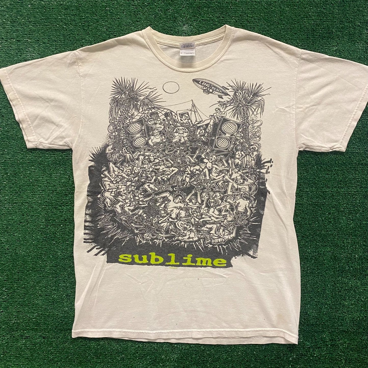 Sublime Mosh Pit Vintage Punk Band T-Shirt