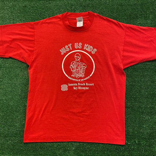 Cartoon Kids Vintage 90s Single Stitch T-Shirt