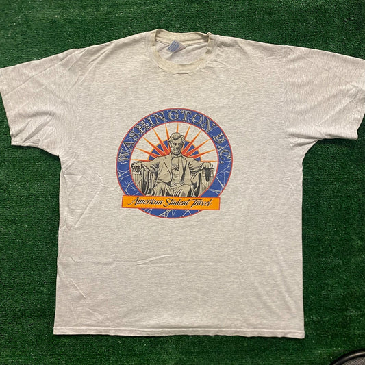 Washington DC Lincoln Memorial Vintage 90s T-Shirt