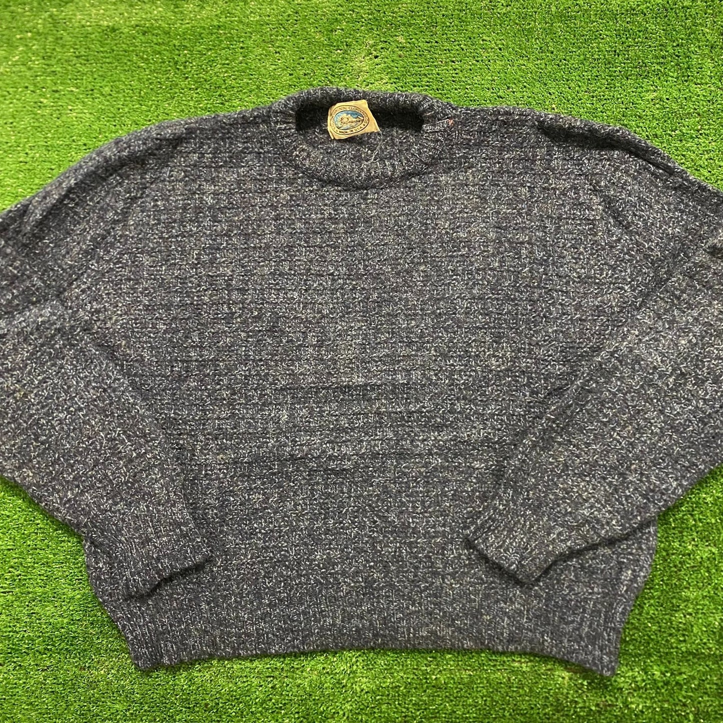 Chunky Knit Vintage 90s Crewneck Sweater