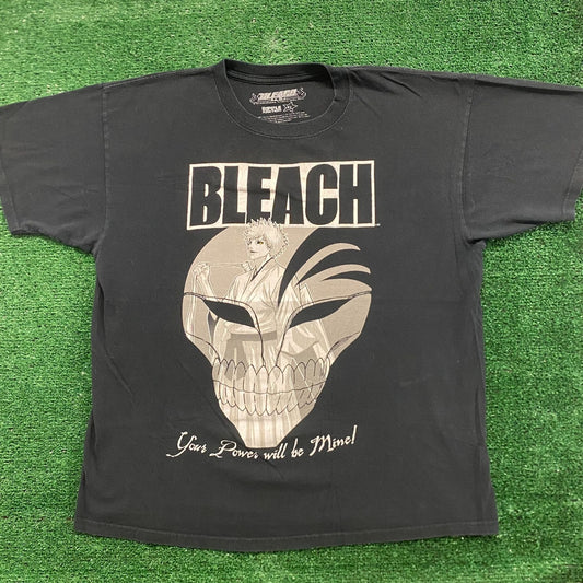 Bleach Skull Vintage Anime Manga T-Shirt