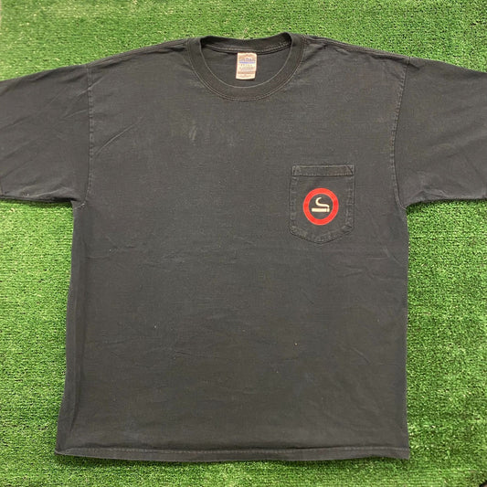 Smoker Vintage Grunge Skater Smoking T-Shirt