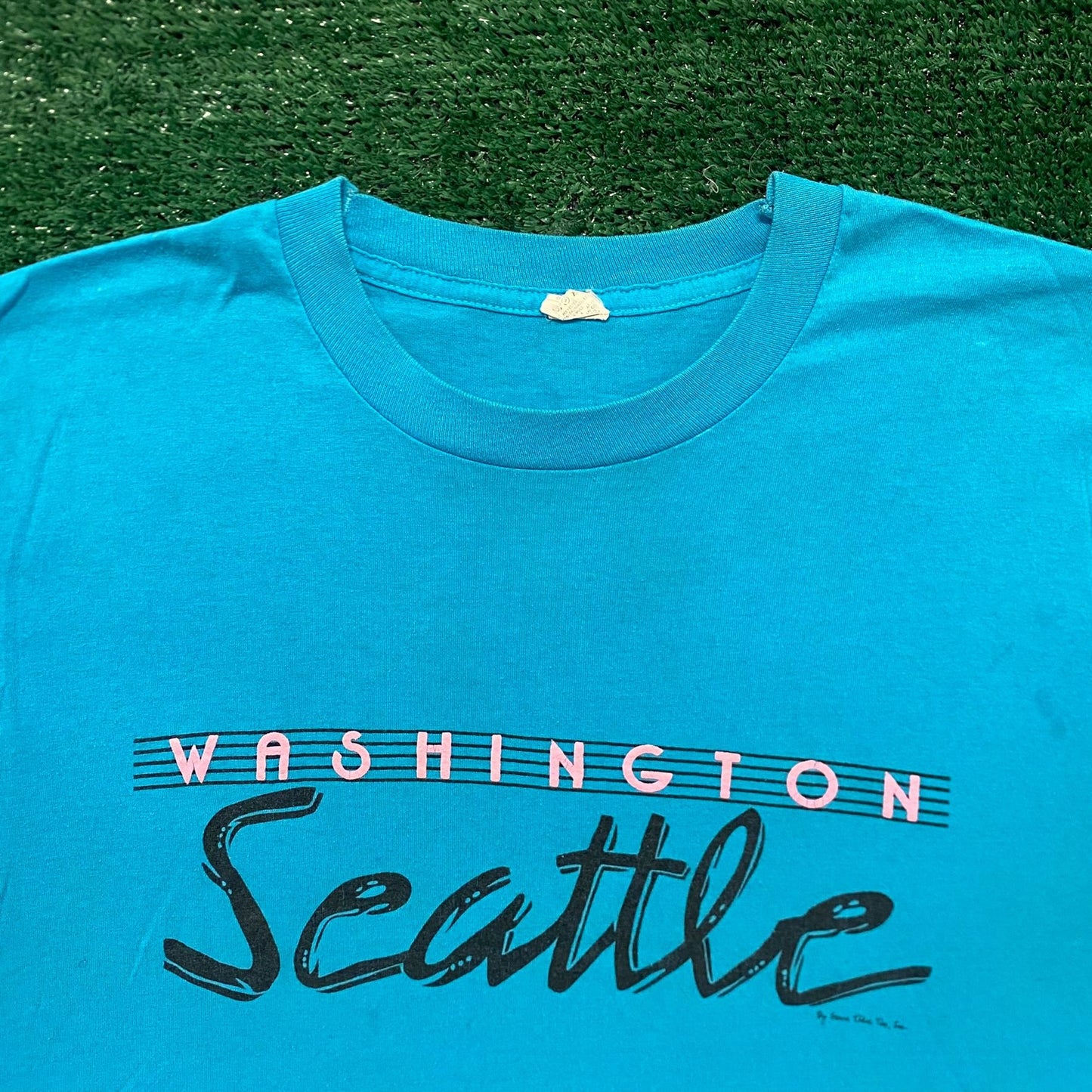 Seattle Washington Tourist Vintage 90s T-Shirt