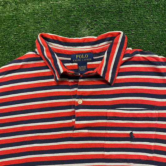 Ralph Lauren Basic Striped Polo Shirt