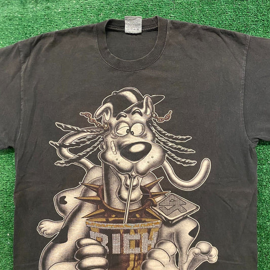 Rasta Scooby Doo Vintage 90s Cartoon T-Shirt