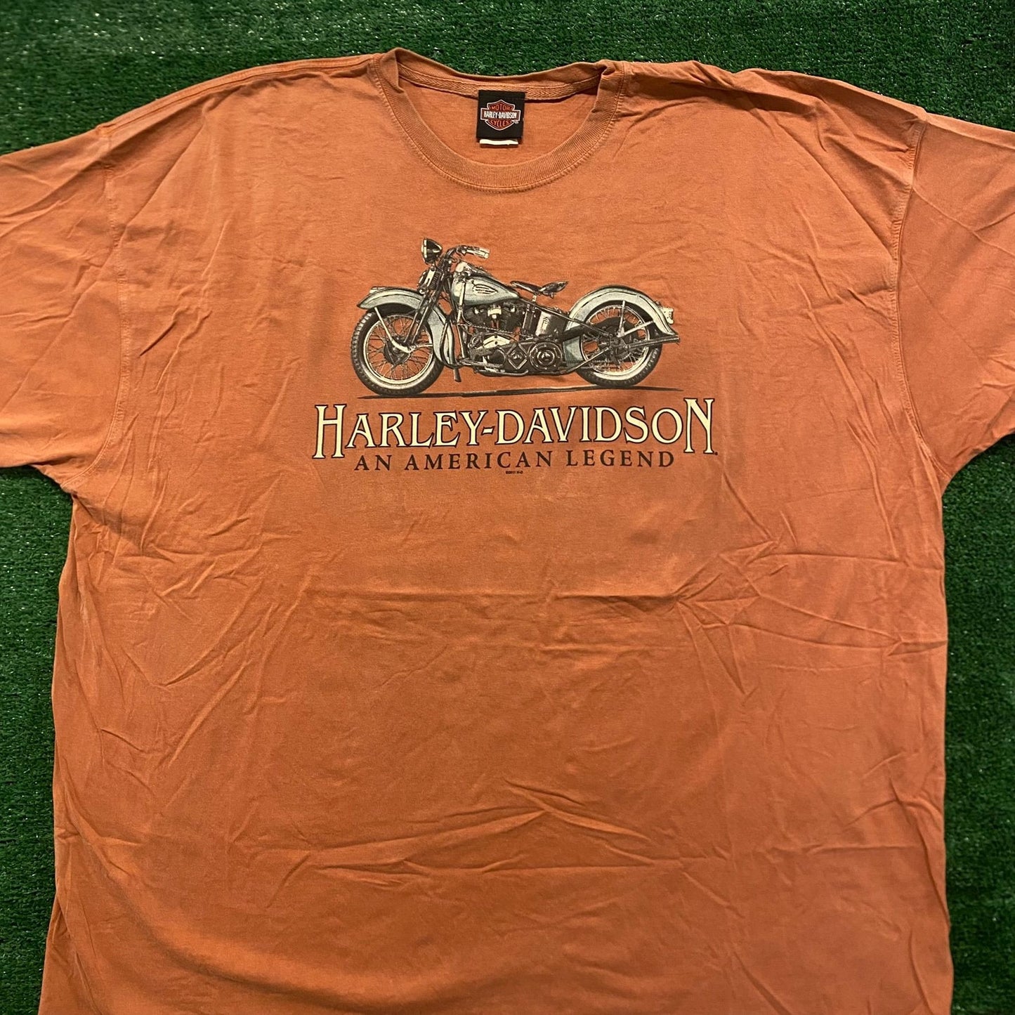 Harley Davidson Thunder Mountain Vintage Moto Biker T-Shirt