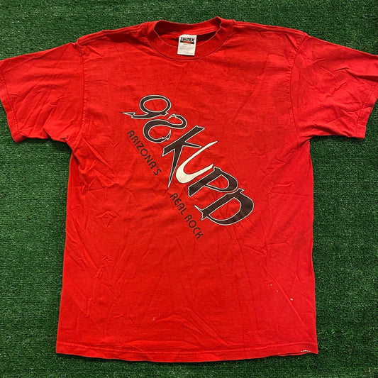 Rock Radio Vintage 90s Grunge T-Shirt