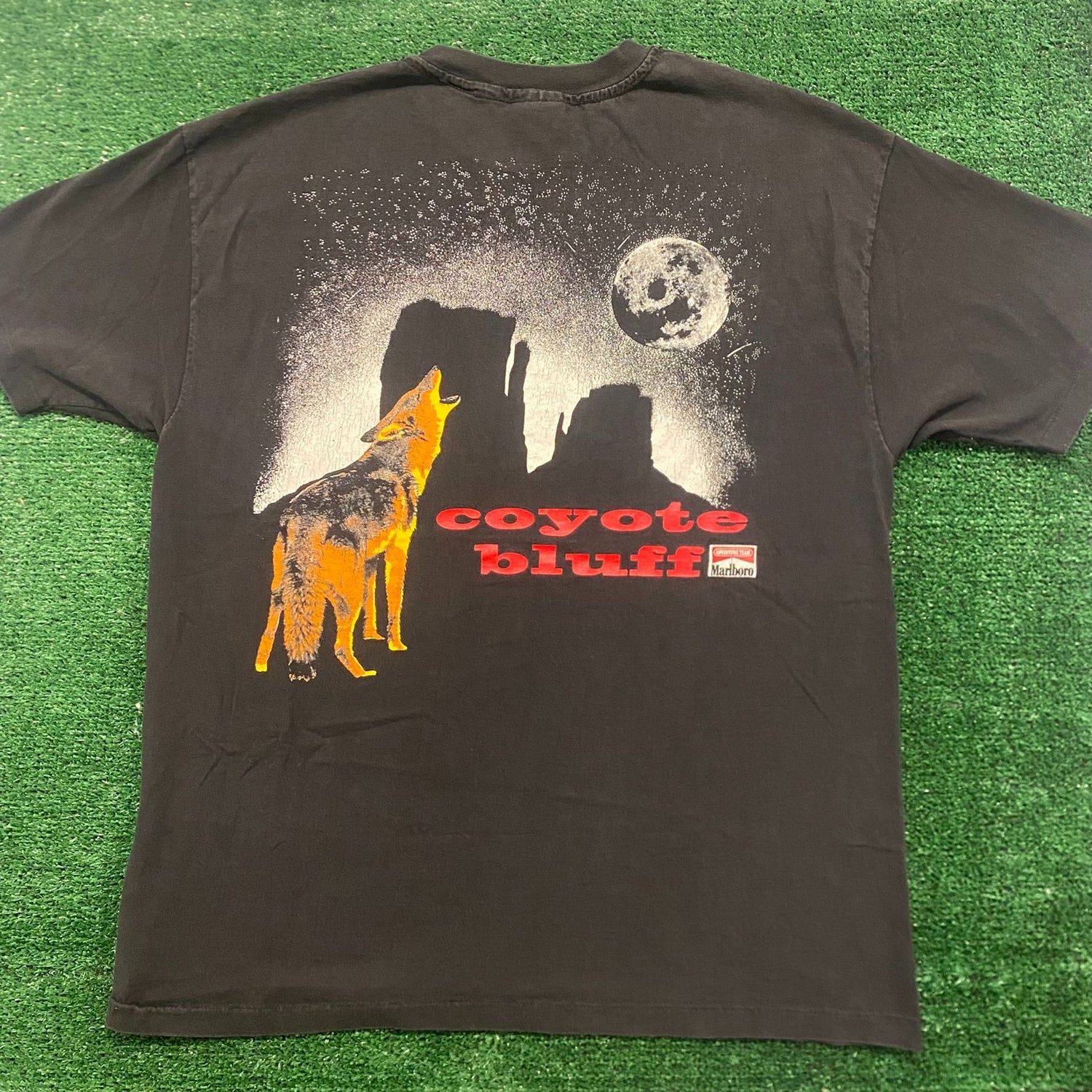 Marlboro Coyote Bluff Vintage 90s Grunge Western T-Shirt – Agent