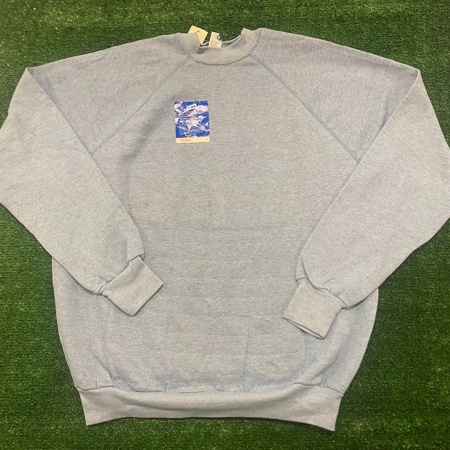 Light Blue Vintage 90s Crewneck Sweatshirt