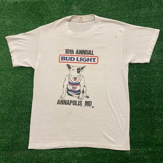 Vintage 80s Essential Budweiser Spuds Mackenzie Single Stitch T-Shirt