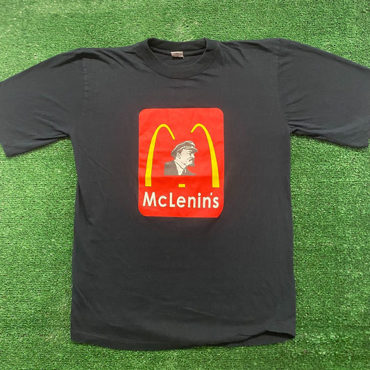 Lenin Communist Russia Vintage 90s Punk Parody T-Shirt