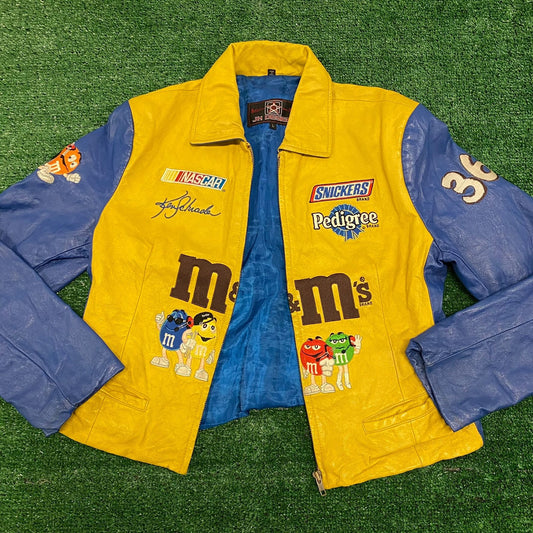 M&M's Racing Team Vintage Leather Jacket