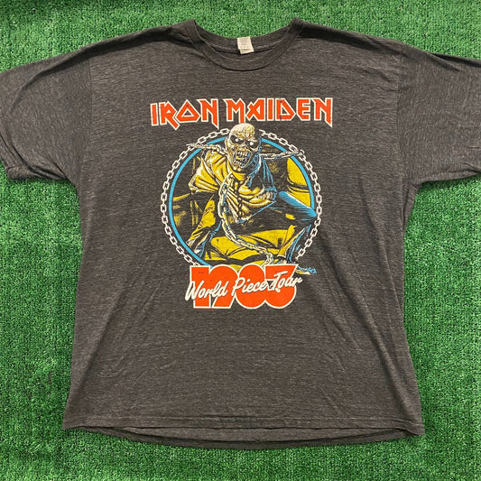 Iron Maiden Vintage Metal Band T-Shirt