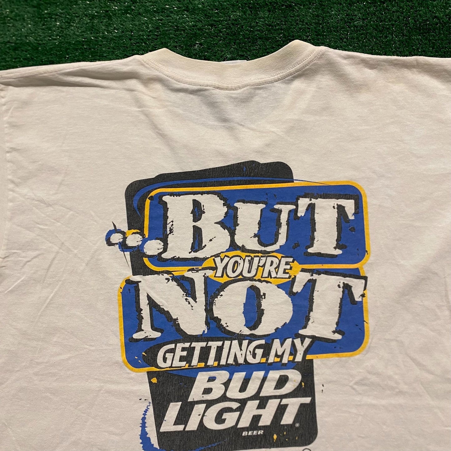 Budweiser Bud Light Vintage 90s Beer Alcohol T-Shirt