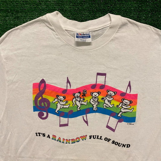 Grateful Dead Rainbow Vintage 90s Band T-Shirt
