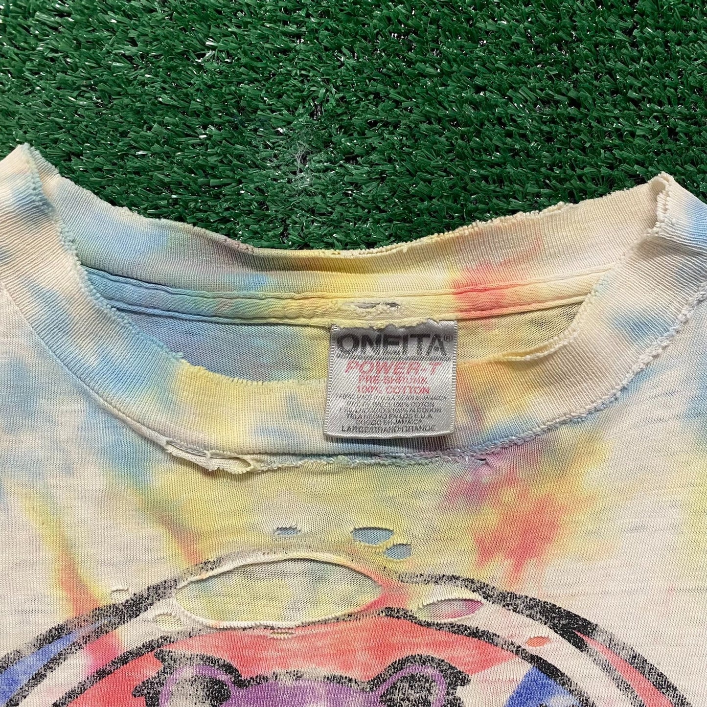 Grateful Dead Skull Bear Vintage Band T-Shirt