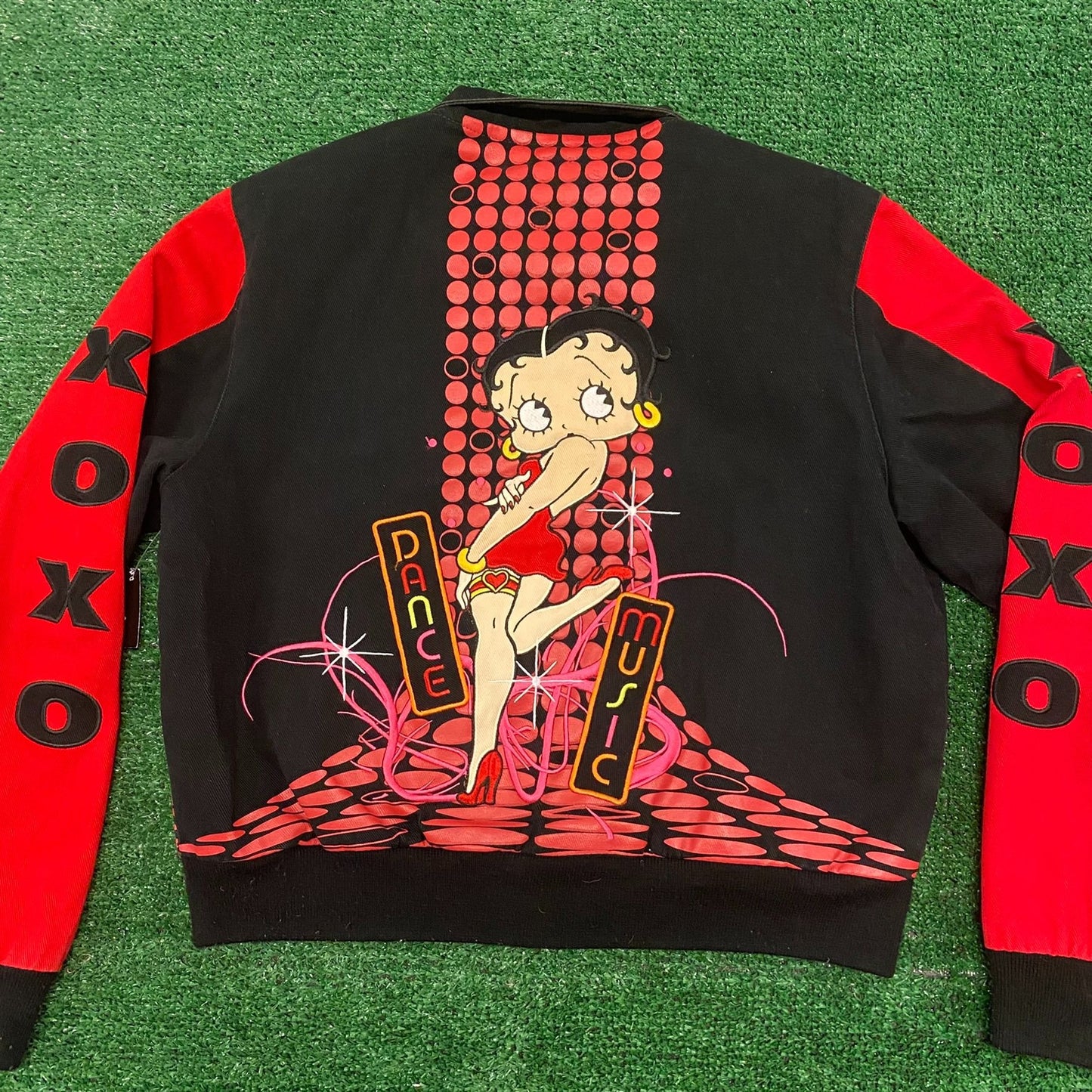 Betty Boop Vintage Y2K Racing Jacket