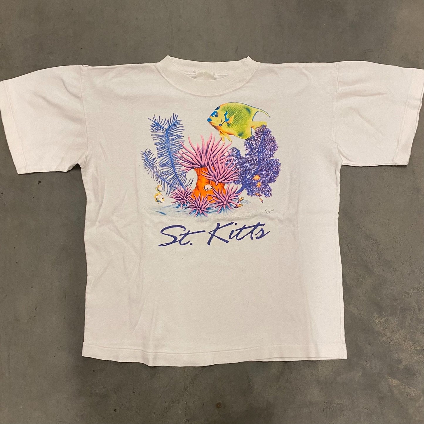 Coral Reef Fish Vintage T-Shirt
