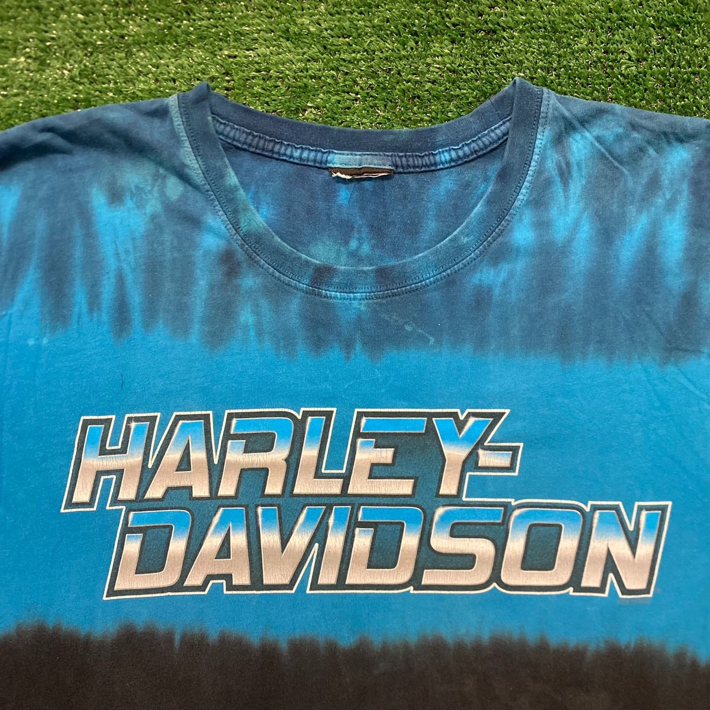 Harley Davidson Motorcycles Tie Dye Biker T-Shirt