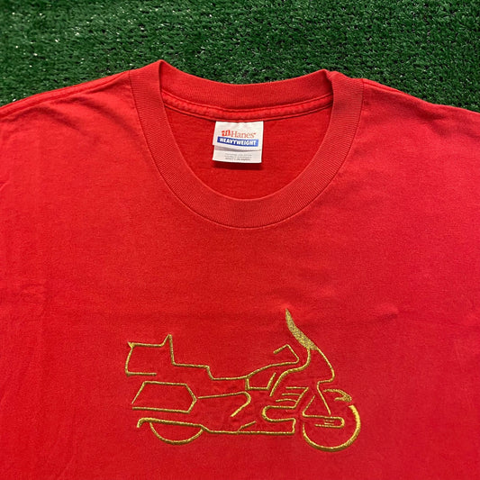Honda Goldwing Vintage 90s Biker T-Shirt