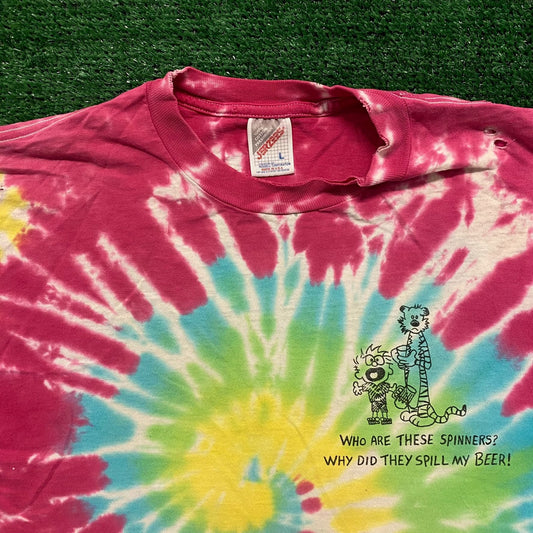 Grateful Dead Calvin Hobbes Vintage 90s T-Shirt