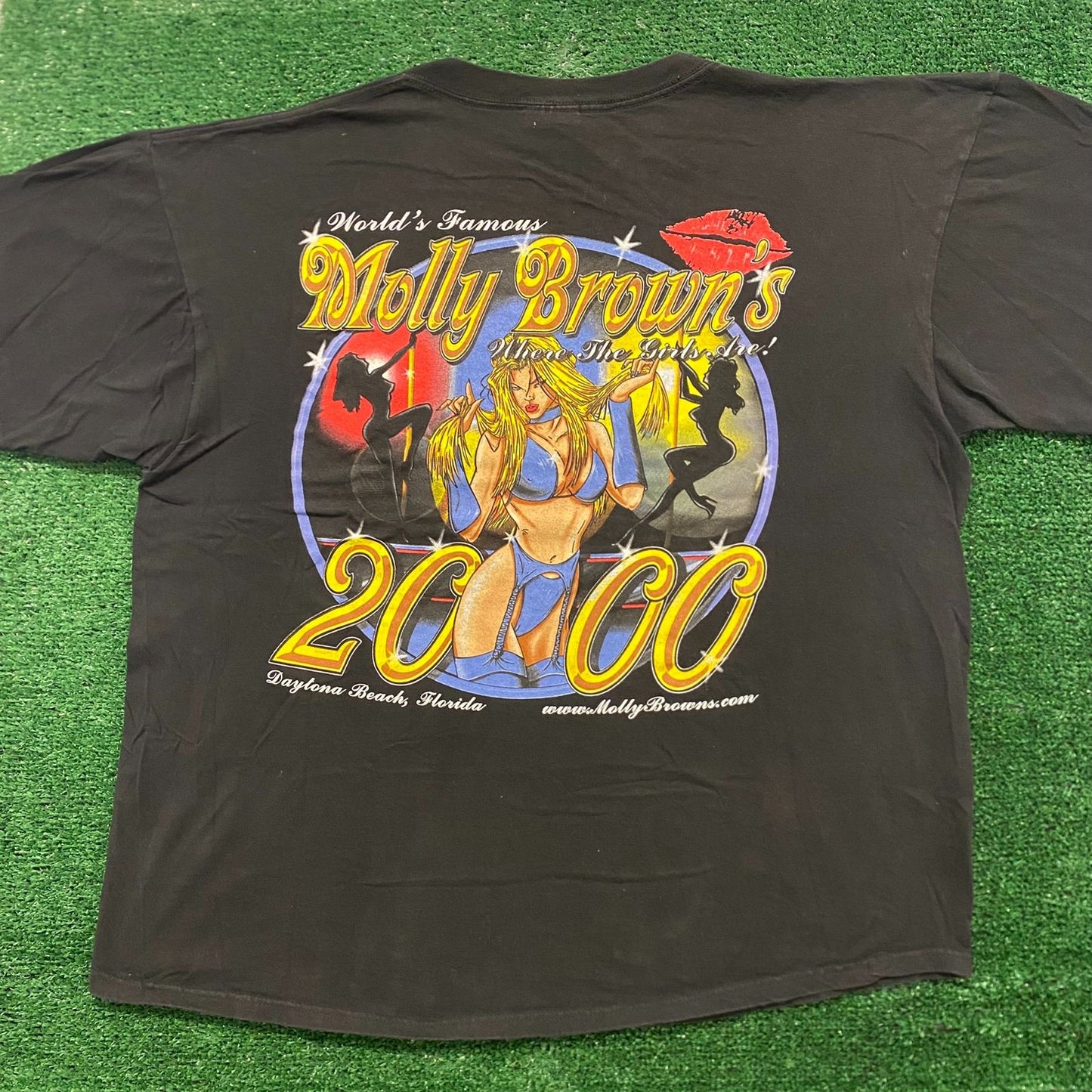 Molly Brown's Sexy Stripper Vintage Biker T-Shirt