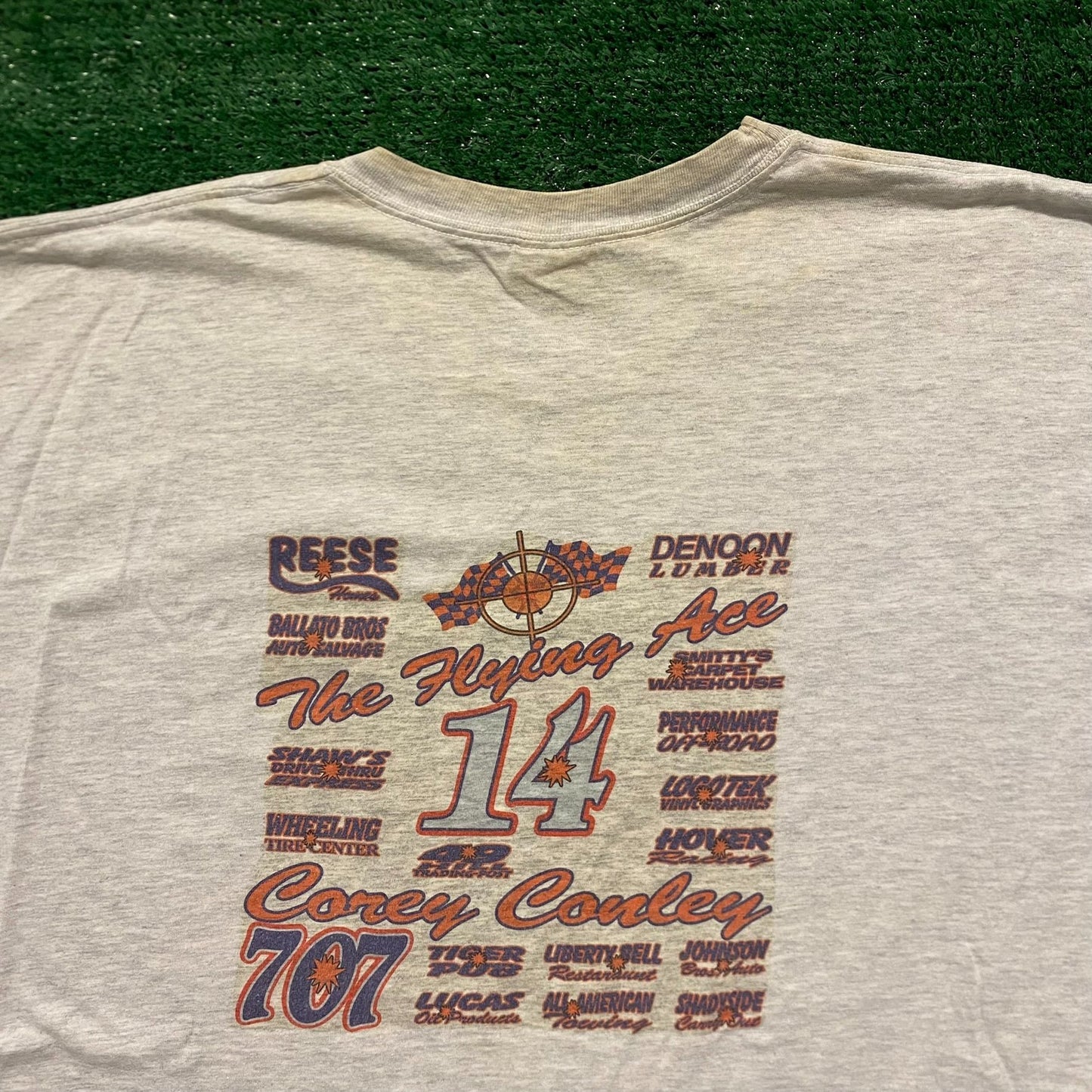 Corey Conley Vintage 90s Racing T-Shirt