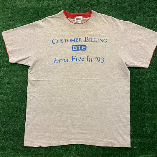 Customer Billing Team Vintage 90s Office T-Shirt