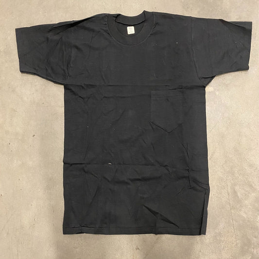 Black Blank Vintage T-Shirt