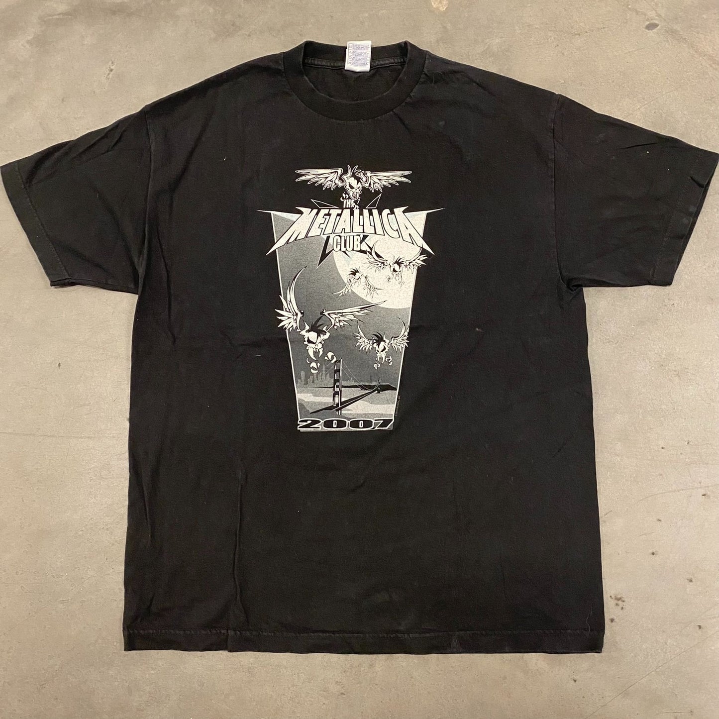 Metallica Club Vintage Skull T-Shirt