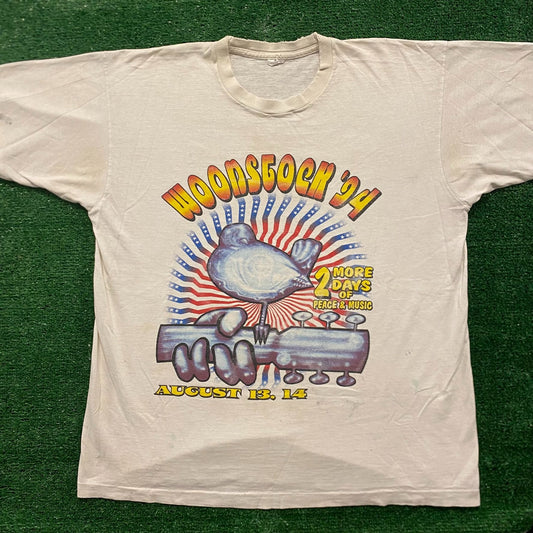 Woodstock Festival 1994 Vintage 90s Band T-Shirt