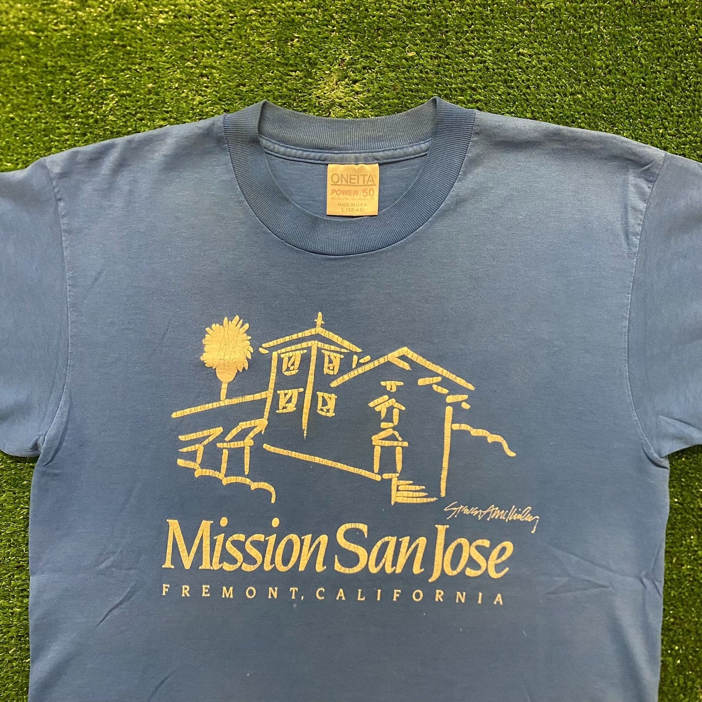 California Missionary Vintage 90s Skater T-Shirt