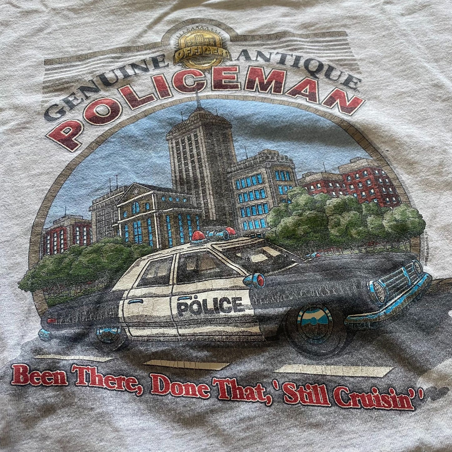 Police Cruiser Vintage T-Shirt