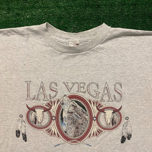 Las Vegas Vintage Western Nature Animal T-Shirt