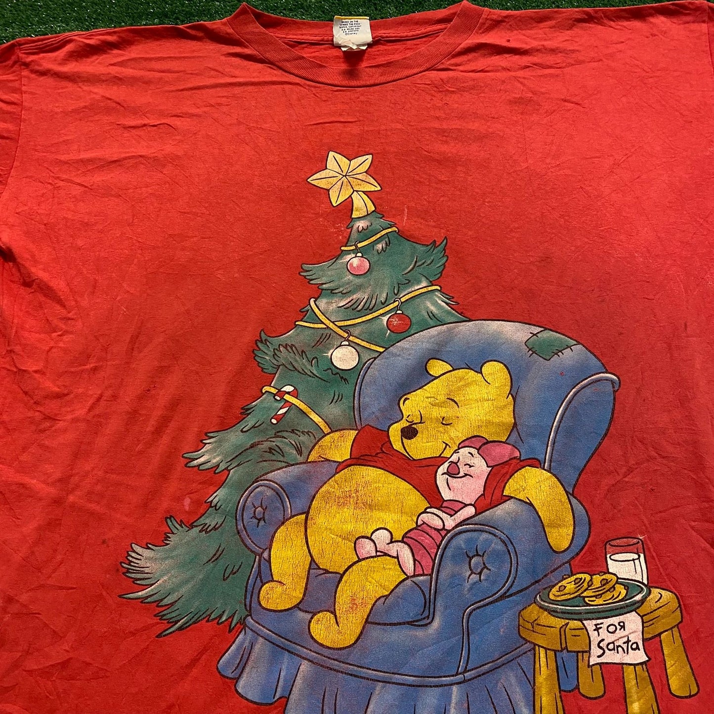 Pooh Piglet Vintage 90s Cartoon T-Shirt