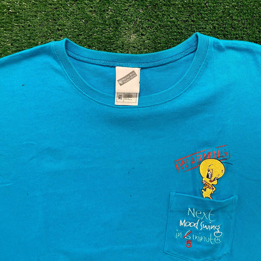 Tweety Mood Swings Vintage Cartoon T-Shirt