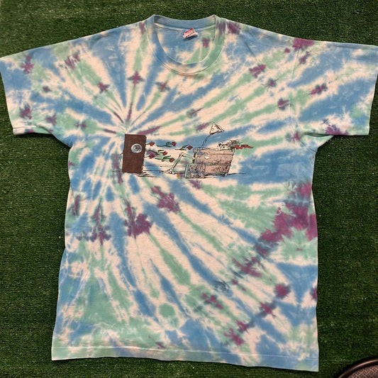 Grateful Dead Skeleton Vintage 90s Band T-Shirt