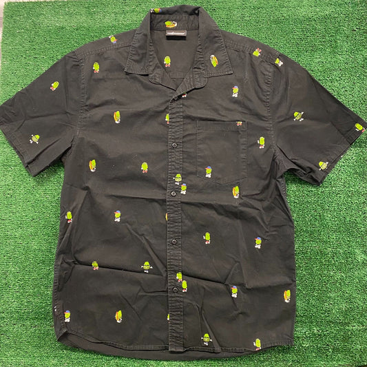 The Hundreds Beans Vintage Skater Button Up Shirt