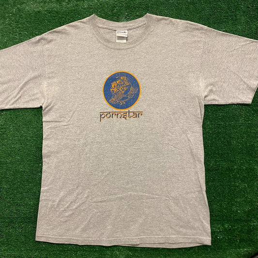 Porn Star Constellation Vintage 90s Skater T-Shirt