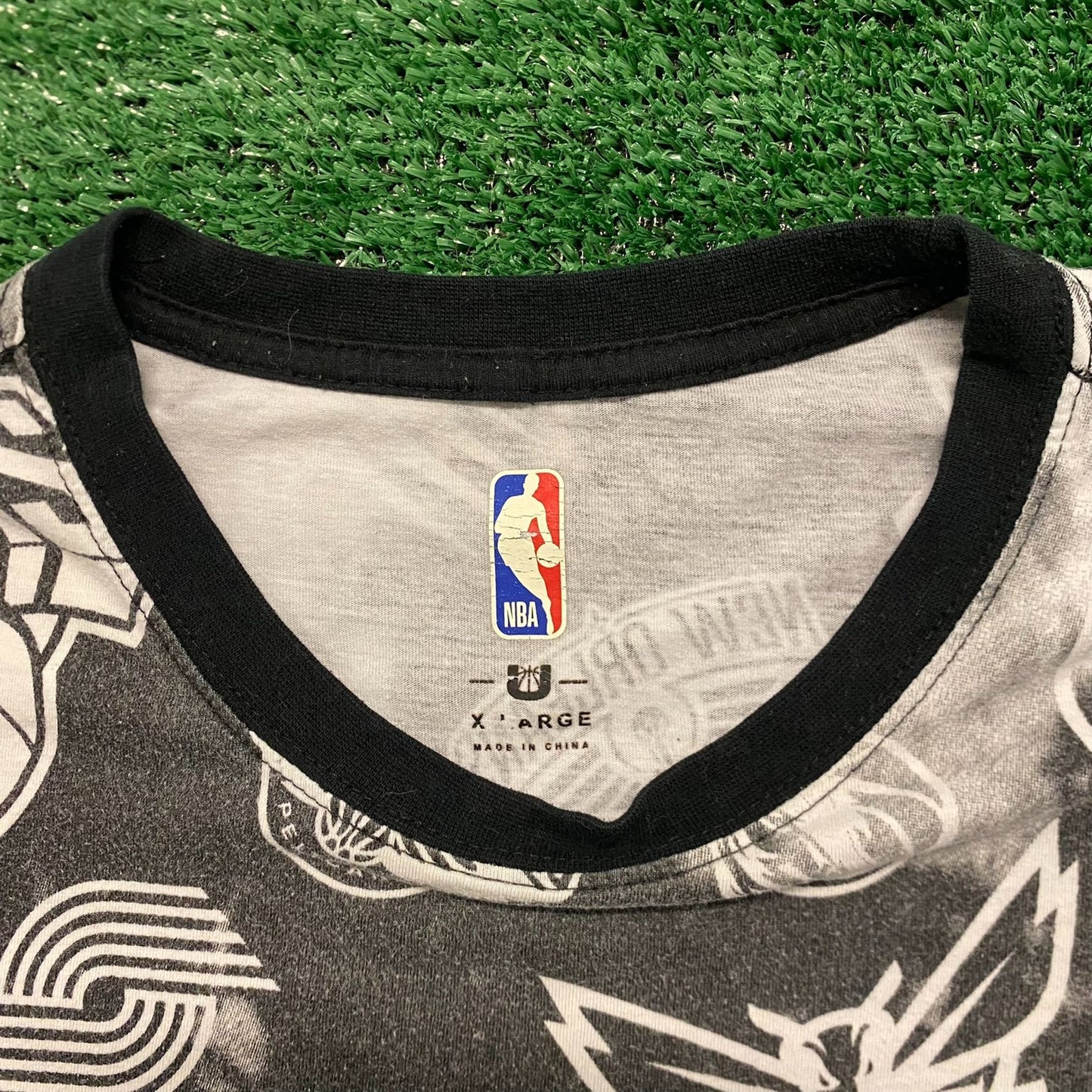 NBA All Over Print Basketball T-Shirt